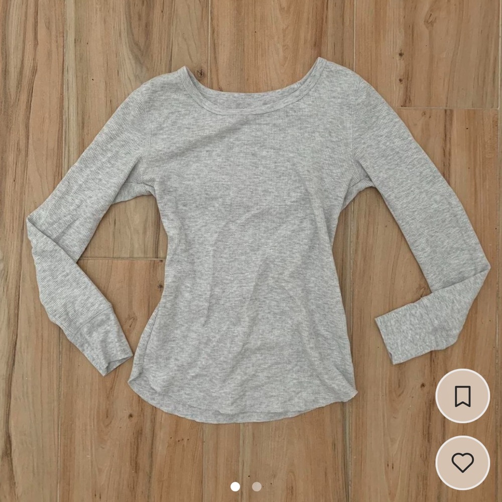 Grey long sleeve old navy